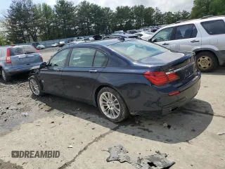 2014 BMW 7 Series ALPINA B7 xDrive with VIN WBAYF8C5XED653245, listed as a Copart auction lot 56010085 with 114,519 mi miles and Salvage title. Bid and sale history available at DreamBid. Image 2.