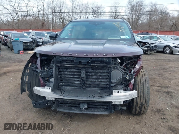2023 Ford Explorer XLT with VIN 1FMSK8DH7PGB42506, listed as a IAAI auction lot 41610279 with 30,803 mi miles and . Bid and sale history available at carsss.com. Image 12.