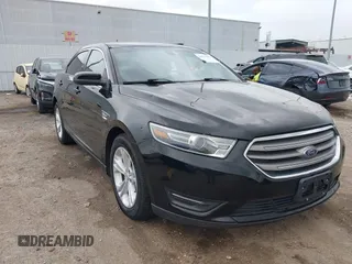 2018 Ford Taurus SEL with VIN 1FAHP2E83JG105607, listed as a IAAI auction lot 41913355 with 73,738 mi miles. Bid and sale history available at carsss.com. Image 1.