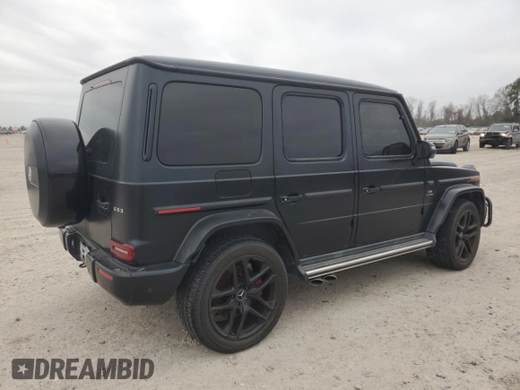 2020 Mercedes-Benz G 63 AMG with VIN W1NYC7HJ0LX359756, listed as a Copart auction lot 39302694 with Not Provided miles and . Bid and sale history available at DreamBid. Image 3.