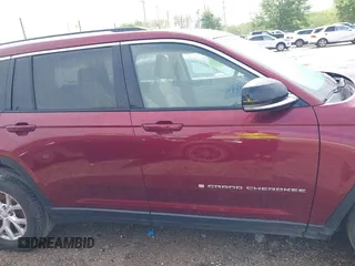 2021 Jeep Grand Cherokee Limited z VIN 1C4RJKBGXM8161859, wystawiony jako IAAI lot #41889257 z przebiegiem 46 965 mil mil oraz . Historia ofert i sprzedaży dostępna na DreamBid. Obrazek 13.