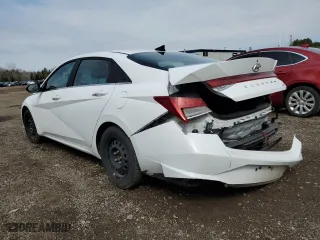 2022 Hyundai Elantra Hybrid Limited with VIN KMHLN4AJ3NU018193, listed as a Copart auction lot 52700695 with 43,735 mi miles and Salvage Title. Bid and sale history available at carsss.com. Image 2.