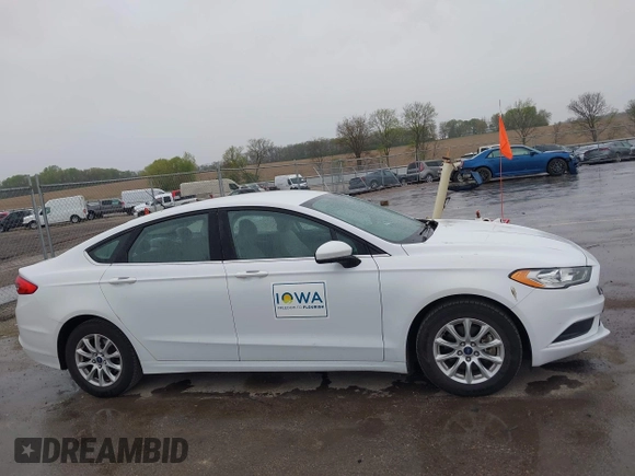2017 Ford Fusion S with VIN 3FA6P0G72HR337120, listed as a IAAI auction lot 42173384 with 133,320 mi miles and . Bid and sale history available at DreamBid. Image 13.