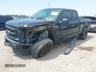 2015 Ford F-150 XL with VIN 1FTEX1CP7FKE54582, listed as a IAAI auction lot 41948341 with 126,309 mi miles and . Bid and sale history available at DreamBid. Image 2.