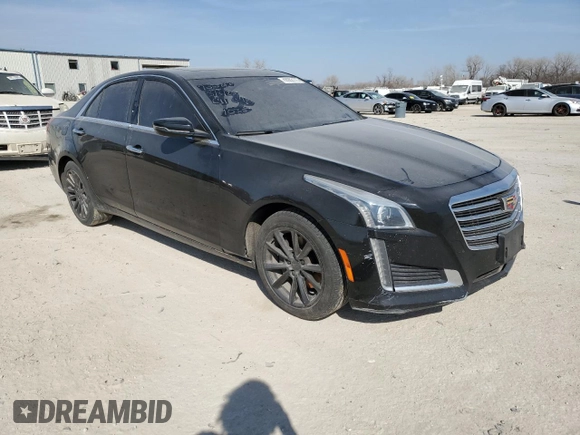 2019 Cadillac CTS Sedan Luxury RWD with VIN 1G6AR5SS2K0101035, listed as a Copart auction lot 48963175 with 115,318 mi miles and Salvage Title. Bid and sale history available at carsss.com. Image 4.