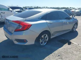 2017 Honda Civic Sedan LX with VIN 19XFC2F52HE038428, listed as a IAAI auction lot 41781577 with 72,730 mi miles. Bid and sale history available at carsss.com. Image 4.