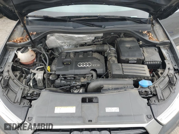 2016 Audi Q3 Premium Plus with VIN WA1EFCFS9GR018463, listed as a Copart auction lot 58431465 with 80,805 mi miles and Salvage title. Bid and sale history available at DreamBid. Image 12.