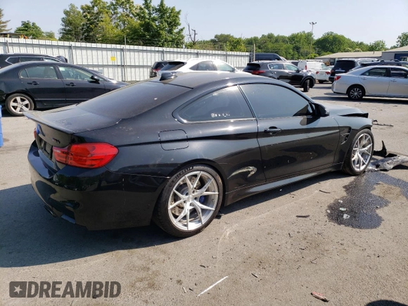 2016 BMW M4 with VIN WBS3R9C59GK708608, listed as a Copart auction lot 54363903 with 73,660 mi miles. Bid and sale history available at carsss.com. Image 3.