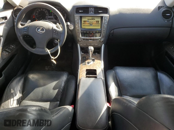 2010 Lexus IS 250 with VIN JTHBF5C22A5126316, listed as a Copart auction lot 46837375 with 196,838 mi miles and Salvage Title. Bid and sale history available at carsss.com. Image 8.