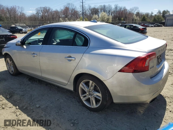 2017 Volvo S60 Inscription with VIN LYV402HK2HB131741, listed as a Copart auction lot 50801125 with 99,817 mi miles and Salvage Title. Bid and sale history available at carsss.com. Image 2.