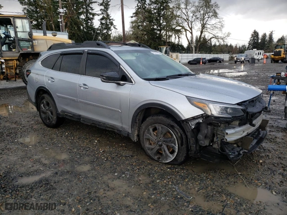 2022 Subaru Outback Onyx Edition XT with VIN 4S4BTGLD8N3101019, listed as a Copart auction lot 46464165 with 43,642 mi miles and Salvage Title. Bid and sale history available at carsss.com. Image 4.