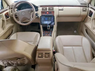 2001 Mercedes-Benz E-Class with VIN WDBJF65J71B292564, listed as a Copart auction lot 50943995 with 120,843 mi miles and Clean Title. Bid and sale history available at carsss.com. Image 10.