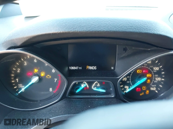 2017 Ford Escape Titanium with VIN 1FMCU0J90HUC51244, listed as a IAAI auction lot 42206165 with 106,847 mi miles and . Bid and sale history available at DreamBid. Image 15.