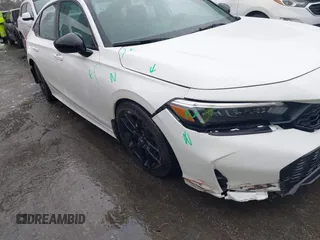 2025 Honda Civic Sport with VIN 2HGFE2F50SH516112, listed as a IAAI auction lot 41578183 with 8,138 mi miles and . Bid and sale history available at DreamBid. Image 6.