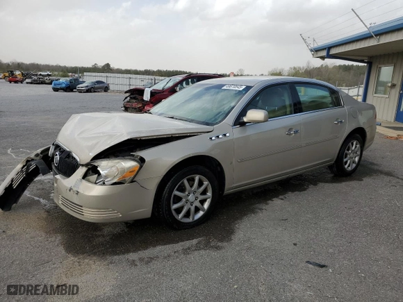 2008 Buick Lucerne CXL with VIN 1G4HD57268U170861, listed as a Copart auction lot 49670545 with 280,500 mi miles and Salvage Title. Bid and sale history available at carsss.com. Image 1.