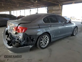 2014 BMW 5 Series 535d with VIN WBAXA5C50ED690264, listed as a Copart auction lot 51329235 with 123,946 mi miles and Salvage Title. Bid and sale history available at carsss.com. Image 3.
