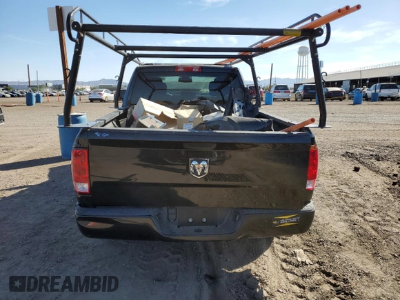 2019 Ram 1500 Classic Express with VIN 1C6RR6FG2KS503306, listed as a Copart auction lot 74976034 with 80,549 mi miles and Salvage Title. Bid and sale history available at carsss.com. Image 6.