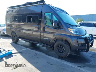 2021 Ram ProMaster Cargo with VIN 3C6FRVJG9ME504074, listed as a IAAI auction lot 41139762 with 12,940 mi miles. Bid and sale history available at carsss.com. Image 1.
