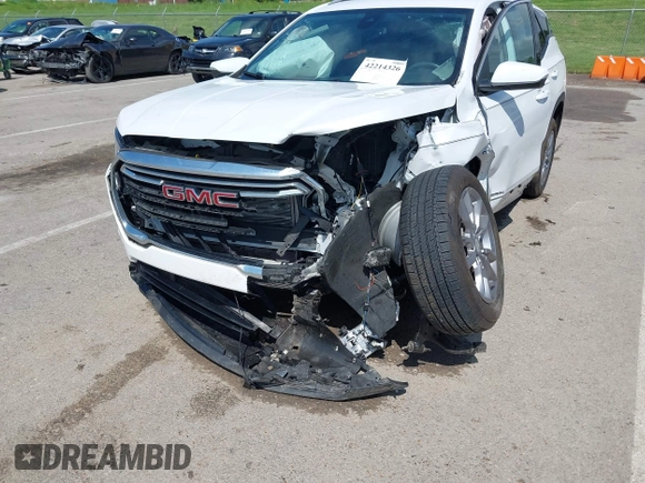2022 GMC Terrain SLT with VIN 3GKALPEV7NL220288, listed as a IAAI auction lot 42214326 with Not provided miles and . Bid and sale history available at DreamBid. Image 6.