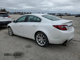 2017 Buick Regal GS with VIN 2G4GT5GX4H9135713, listed as a Copart auction lot 80759614 with 98,998 mi miles and Salvage title. Bid and sale history available at DreamBid. Image 2.