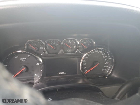 2015 Chevrolet Silverado 3500HD LTZ with VIN 1GC4K0E85FF172363, listed as a Copart auction lot 63818154 with 192,469 mi miles and Salvage Title. Bid and sale history available at carsss.com. Image 9.