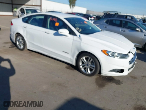 2015 Ford Fusion SE Hybrid with VIN 3FA6P0LU3FR249444, listed as a IAAI auction lot 41602659 with 145,024 mi miles. Bid and sale history available at carsss.com. Image 1.