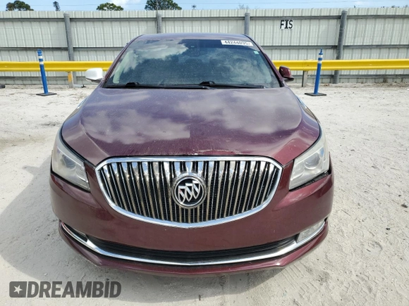 2015 Buick LaCrosse Leather with VIN 1G4GB5GR2FF275204, listed as a Copart auction lot 44244095 with 88,610 mi miles and Salvage Title. Bid and sale history available at DreamBid. Image 5.