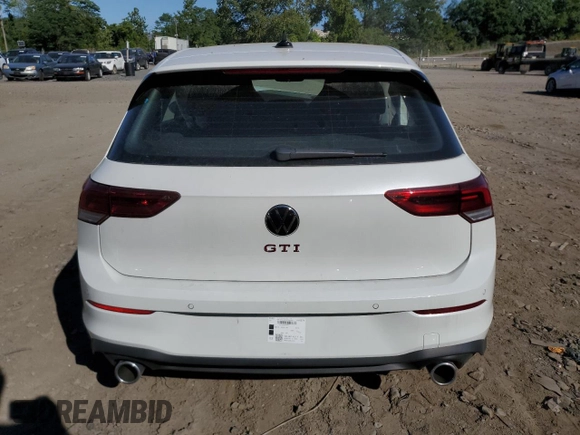 2024 Volkswagen Golf GTI S with VIN WVWGA7CD2RW124283, listed as a Copart auction lot 69263174 with 1,934 mi miles and Salvage Title. Bid and sale history available at carsss.com. Image 6.