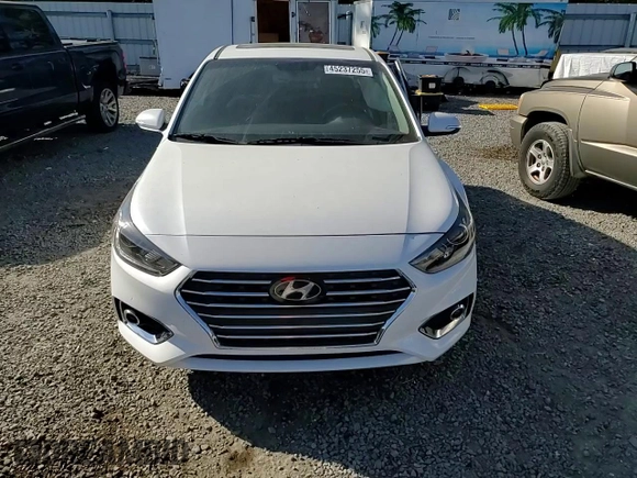 2018 Hyundai Accent Limited with VIN 3KPC34A33JE034558, listed as a Copart auction lot 45237255 with 18,054 mi miles and Salvage Title. Bid and sale history available at carsss.com. Image 11.