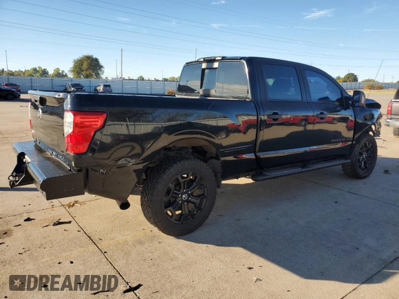 2018 Nissan Titan XD SV with VIN 1N6BA1F48JN520938, listed as a Copart auction lot 79501474 with 262,120 mi miles and Salvage Title. Bid and sale history available at carsss.com. Image 3.