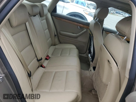 2007 Audi A4 2.0T with VIN WAUDF78E87A118419, listed as a Copart auction lot 50788785 with 171,703 mi miles and Salvage Title. Bid and sale history available at carsss.com. Image 10.