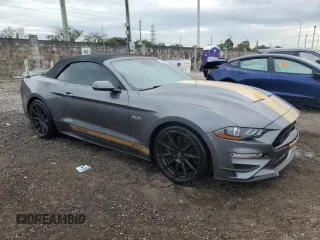 2022 Ford Mustang GT Premium with VIN 1FATP8FF4N5116885, listed as a Copart auction lot 89044225 with 28,490 mi miles and Clean title. Bid and sale history available at DreamBid. Image 4.