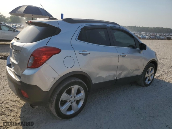 2015 Buick Encore with VIN KL4CJASB8FB225028, listed as a Copart auction lot 53521295 with 116,797 mi miles and Salvage Title. Bid and sale history available at carsss.com. Image 3.