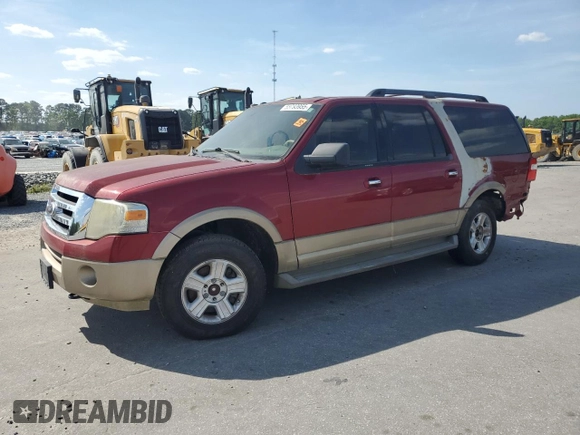 2014 Ford Expedition Max XLT with VIN 1FMJK1J59EEF47949, listed as a Copart auction lot 55093955 with 109,322 mi miles and Salvage Title. Bid and sale history available at DreamBid. Image 1.