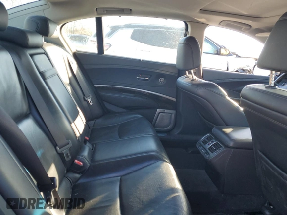 2014 Acura RLX Advance with VIN JH4KC1F91EC006406, listed as a Copart auction lot 45450345 with 187,089 mi miles and Salvage Title. Bid and sale history available at DreamBid. Image 10.