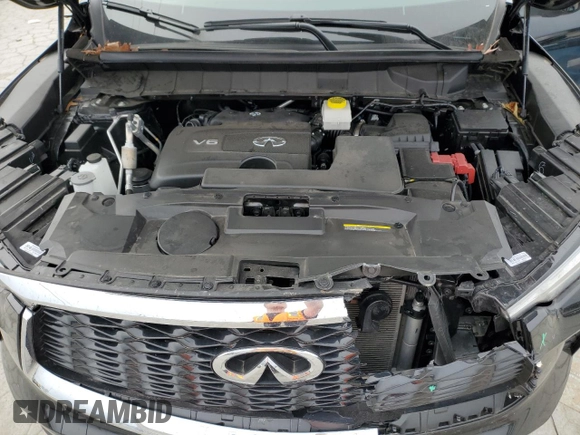 2024 Infiniti QX60 Luxe с VIN 5N1DL1FR5RC355788, выставлен на аукционе Copart как лот 44024865 с пробегом 17 375 миль миль и Списание • Salvage title. История ставок и продаж доступна на DreamBid. Изображение 12.