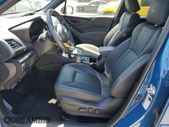 2023 Subaru Forester Wilderness with VIN JF2SKAMC9PH456962, listed as a Copart auction lot 58353725 with 21,487 mi miles and Salvage title. Bid and sale history available at DreamBid. Image 7.
