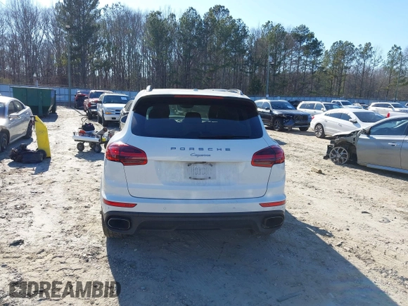 2017 Porsche Cayenne with VIN WP1AA2A24HKA86733, listed as a IAAI auction lot 41499407 with 94,004 mi miles. Bid and sale history available at carsss.com. Image 16.