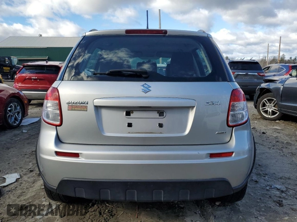 2012 Suzuki SX4 Crossover with VIN JS2YB5A39C6304860, listed as a Copart auction lot 80044744 with 79,927 mi miles and Salvage Title. Bid and sale history available at carsss.com. Image 6.