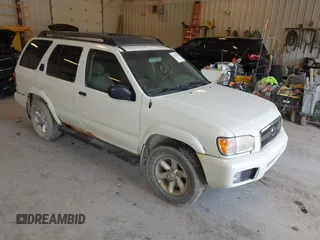 2003 Nissan Pathfinder SE with VIN JN8DR09X33W710345, listed as a IAAI auction lot 42461096 with 288,518 mi miles and . Bid and sale history available at DreamBid. Image 1.