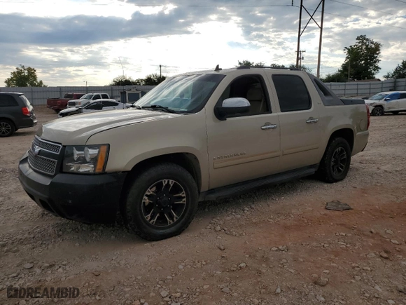 2008 Chevrolet Avalanche LT w/1LT with VIN 3GNFK12308G115133, listed as a Copart auction lot 72465614 with 147,996 mi miles and Salvage Title. Bid and sale history available at carsss.com. Image 1.