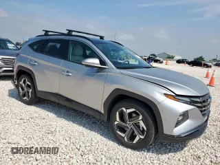 2023 Hyundai Tucson Limited with VIN 5NMJE3AE0PH280059, listed as a Copart auction lot 58446985 with 9,769 mi miles and Salvage title. Bid and sale history available at DreamBid. Image 4.