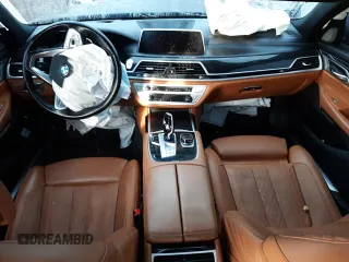 2018 BMW 7 Series 740i xDrive with VIN WBA7E4C57JGV23729, listed as a Copart auction lot 69546442 with 46,216 mi miles. Bid and sale history available at carsss.com. Image 8.