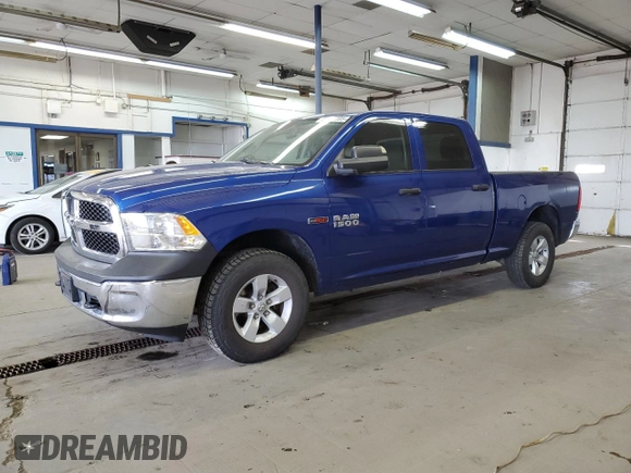 2016 Ram 1500 Tradesman z VIN 1C6RR7SM6GS132143, wystawiony jako Copart lot #47681305 z przebiegiem 80 372 mil mil oraz Czysty tytuł • Clean title. Historia ofert i sprzedaży dostępna na DreamBid. Obrazek 1.