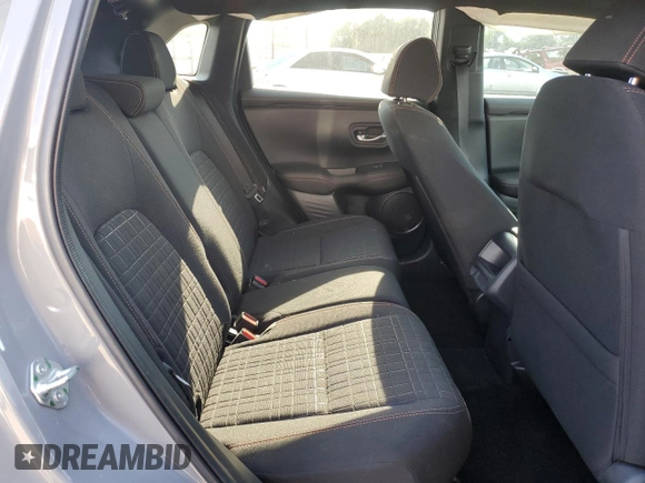 2024 Honda HR-V Sport with VIN 3CZRZ1H58RM752309, listed as a Copart auction lot 54977025 with 6,821 mi miles and Salvage title. Bid and sale history available at DreamBid. Image 11.