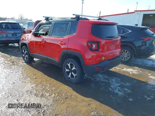 2022 Jeep Renegade Trailhawk with VIN ZACNJDC18NPN60863, listed as a IAAI auction lot 41610300 with 18,018 mi miles and . Bid and sale history available at DreamBid. Image 3.