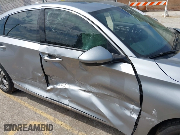 2020 Honda Accord EX-L with VIN 1HGCV2F50LA004868, listed as a IAAI auction lot 42261331 with 27,195 mi miles and . Bid and sale history available at DreamBid. Image 6.