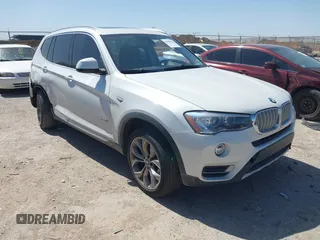 2017 BMW X3 xDrive28i with VIN 5UXWX9C50H0T05915, listed as a IAAI auction lot 41848841 with 64,062 mi miles and . Bid and sale history available at DreamBid. Image 1.