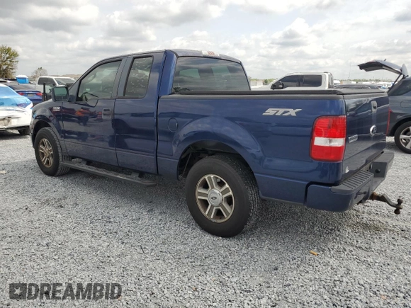2008 Ford F-150 STX with VIN 1FTRX12W68FB55946, listed as a Copart auction lot 50405005 with 126,841 mi miles and Clean Title. Bid and sale history available at carsss.com. Image 2.