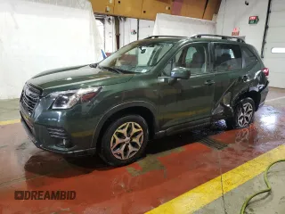 2024 Subaru Forester Premium with VIN JF2SKADC9RH443356, listed as a Copart auction lot 60415415 with 44,456 mi miles and Clean title. Bid and sale history available at DreamBid. Image 1.